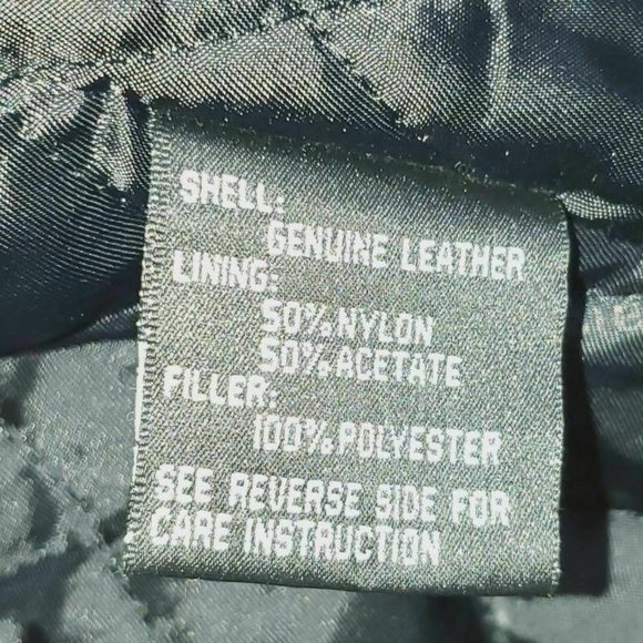 Pierre Cardin Womens Leather Bomber Jacket Black - Picture 11 of 12